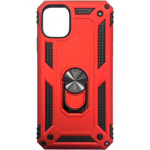 iPhone 14 Pro 2in1 Ring Case Red
